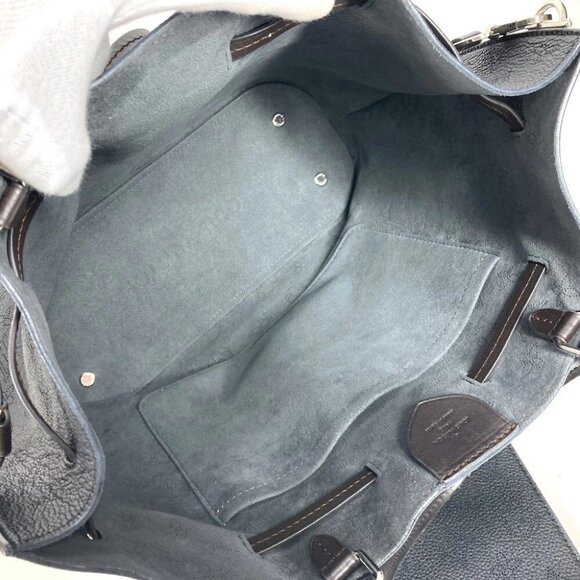 LOUIS VUITTON M54402 Monogram Mahina Giroratta 2WAY Shoulder Hand Bag Tote Bag - Picture 14 of 15